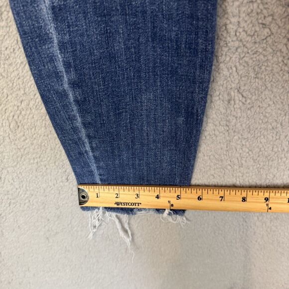Judy Blue Jeans Blue Womens 1/25 Denim Relaxed Fit Distressed Medium Washed - Picture 5 of 11